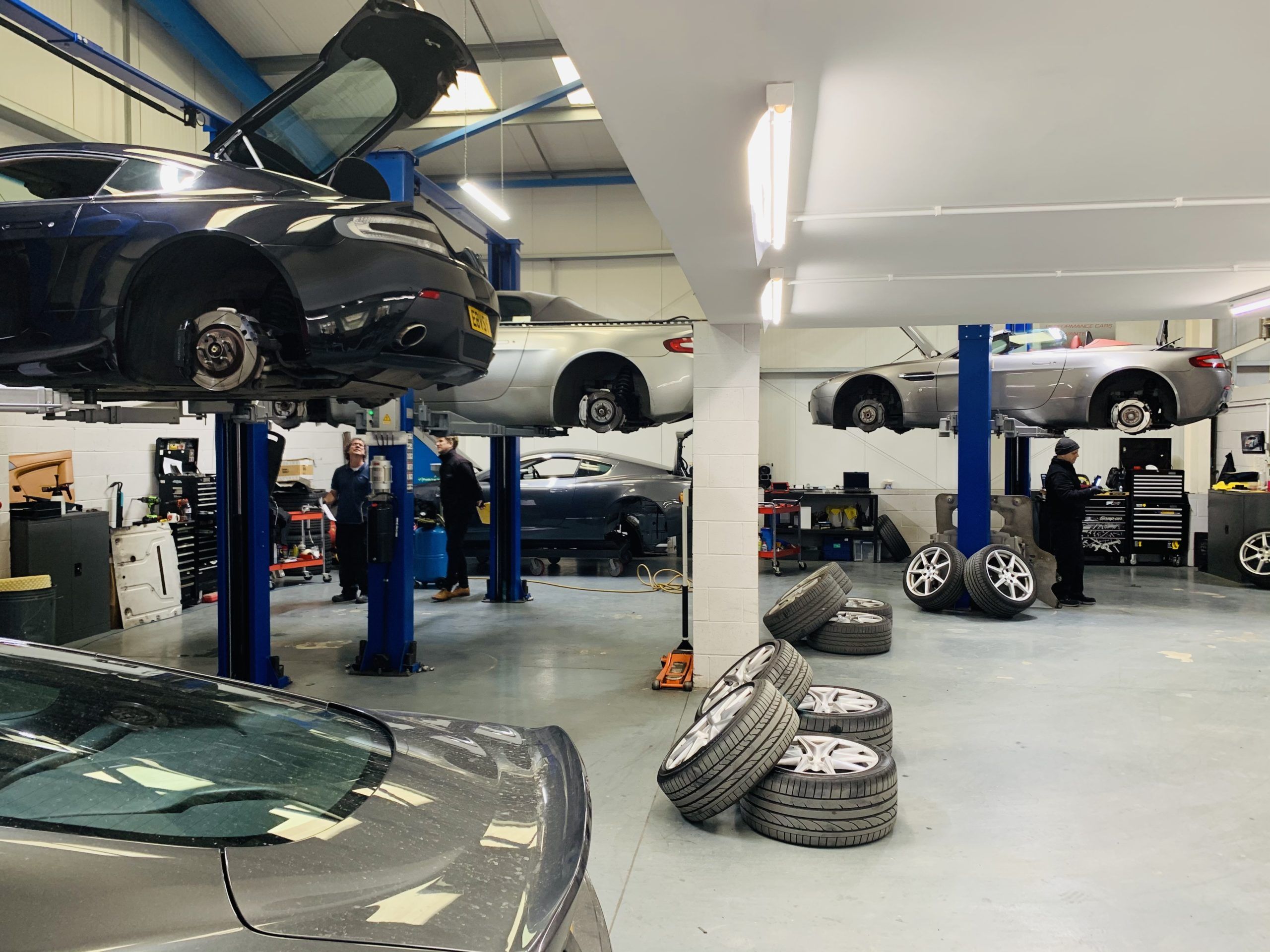 The importance of servicing your Aston Martin.